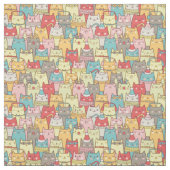 Cute-mas katten stof (Swatch)