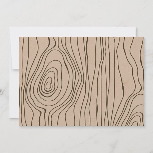 Cute mason jar bug party-uitnodiging kaart (Achterkant)