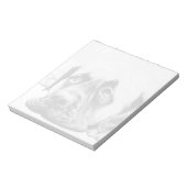 Cute Mastiff hond Notitieblok (Linkerzijde)