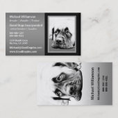 Cute Mastiff hond Visitekaartje (Voorkant / Achterkant)