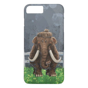 Cute Mastodon iPhone 8/7 Plus Hoesje