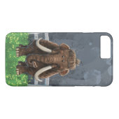 Cute Mastodon Case-Mate iPhone Case (Achterkant (Horizontaal))