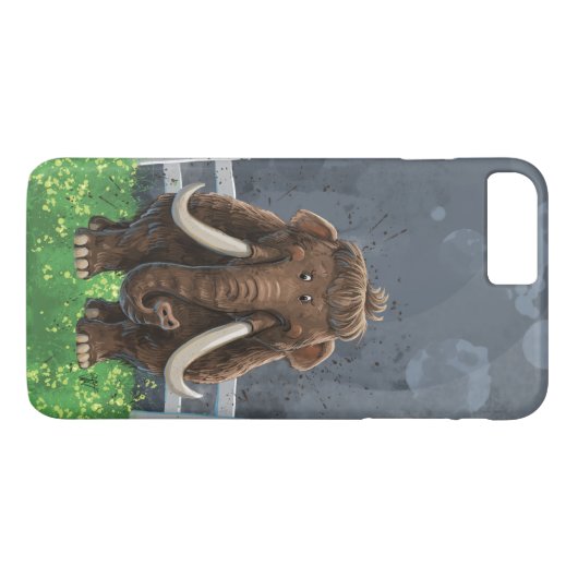 Cute Mastodon Case-Mate iPhone Case (Achterkant (Horizontaal))