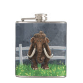 Cute Mastodon Heupfles (Voorkant)