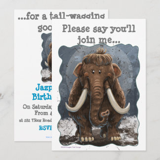 Cute Mastodon Kaart