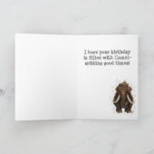 Cute Mastodon Kaart (Binnen)