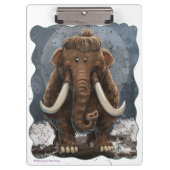 Cute Mastodon Klembord (Voorkant)