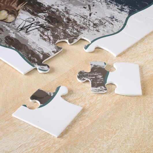 Cute Mastodon Legpuzzel (Zijkant)