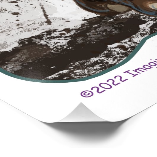 Cute Mastodon Perfect Poster (Hoek)