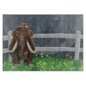 Cute Mastodon Snijplank (Voorkant)