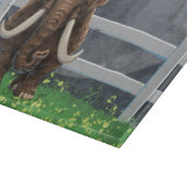 Cute Mastodon Snijplank (Hoek)
