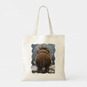 Cute Mastodon Tote Bag (Achterkant)