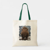 Cute Mastodon Tote Bag (Achterkant)