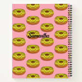 Cute Matcha Frog Donut Notitieboek (Achterkant)