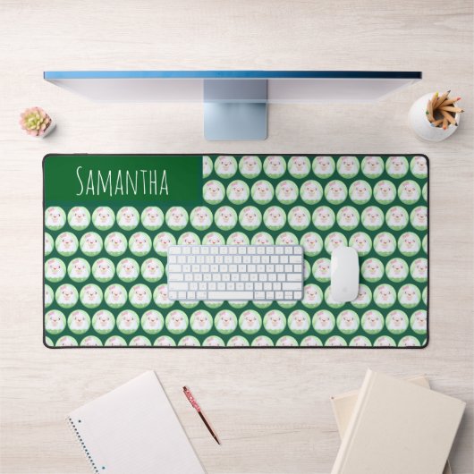 Cute Matcha Latte Ghost Bureaumat (Kantoor 1)