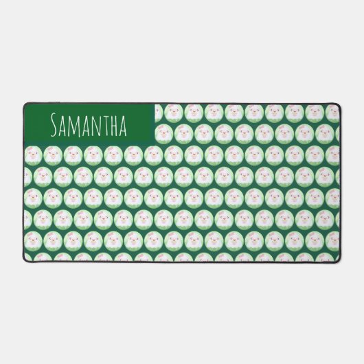 Cute Matcha Latte Ghost Bureaumat (Voorkant)