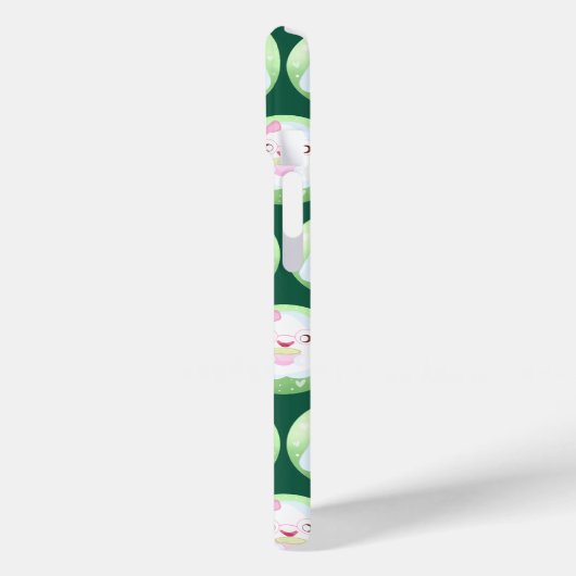 Cute Matcha Latte Ghost Case-Mate iPhone Case (Achterkant / Links)