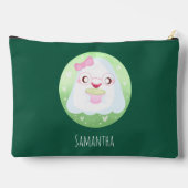 Cute Matcha Latte Ghost Etui (Achterkant)