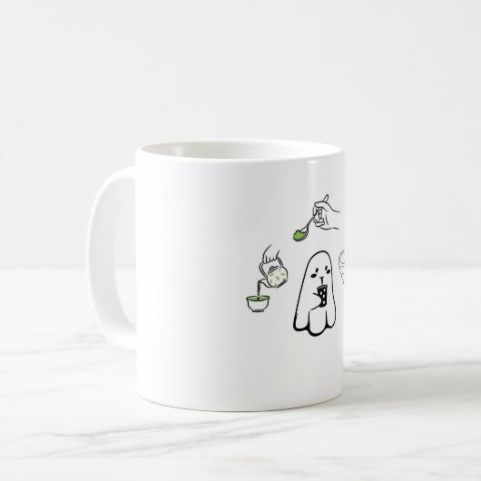 Cute Matcha Mug Koffiemok (Voorkant links)