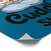 Cute Matching Bear This Is My Cuddle  Poster (Hoek)