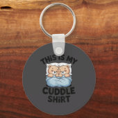 Cute Matching Bear This Is My Cuddle  Sleutelhanger (Voorkant)