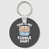 Cute Matching Bear This Is My Cuddle  Sleutelhanger (Voorkant)