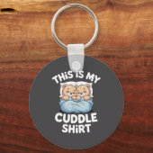 Cute Matching Bear This Is My Cuddle Sleutelhanger (Voorkant)