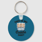 Cute Matching Bear This Is My Cuddle Sleutelhanger (Voorkant)
