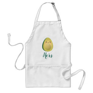 Cute Matching Couple Avocados Funny zorgt ervoor d Standaard Schort