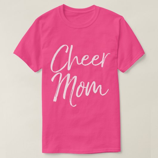 Cute Matching Family Cheerleader Moeder Gift Cheer T-shirt (Design voorkant)