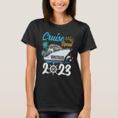 Cute Matching Family Cruise Squad 2023 Brother Cru T-shirt (Voorkant)