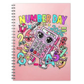 Cute Maths Number Day Notebook for Primary School Notitieboek (Voorkant)