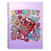 Cute Maths Number Day Notebook for Primary School Notitieboek (Voorkant)