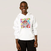 Cute Maths Numbers Hoodie for Kids School (Voorkant volledig)
