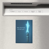 Cute May the Frost Be With You Refrigerator Magneet (Insitu (Vaatwasser))