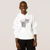 Cute mean bobcat lynx cartoon (Voorkant volledig)