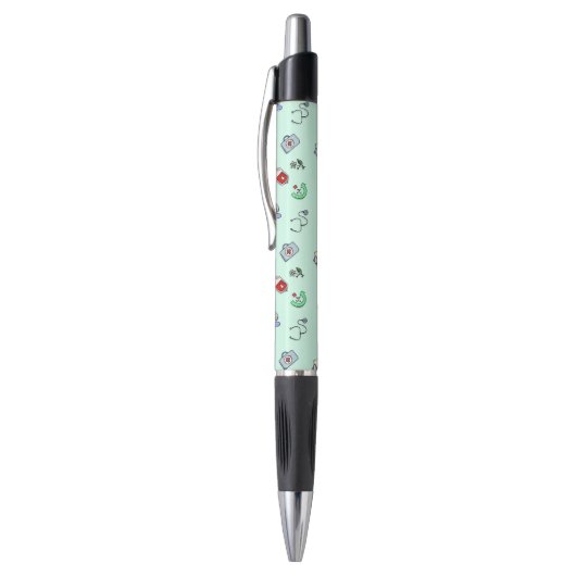 Cute Medical Pictogram Patroon Pen (Top (Verticaal))