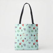 Cute Medical Pictogram Patroon Tote Bag (Voorkant)