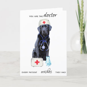 Cute Medical Professional Doctor Hartelijk dank Bedankkaart