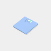 Cute Medical Stethoscoop Verpleegkundigen Dag Pers Post-it® Notes (Schuin)