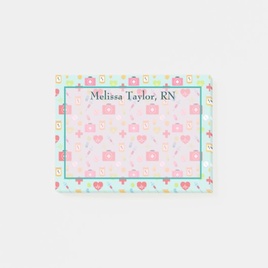 Cute Medical Thema Post-it® Notes (Voorkant)