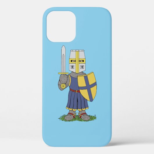 Cute Medieval Knight Case-Mate iPhone Case (Achterkant)