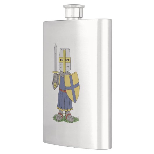 Cute Medieval Knight Flacon (Links)