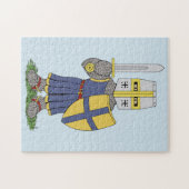 Cute Medieval Knight Legpuzzel (Horizontaal)