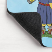 Cute Medieval Knight Muismat (Hoek)