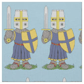 Cute Medieval Knight Stof (Close Up)