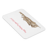 Cute meerkat familie Moederdag magnet Magneet (Rechterzijde)