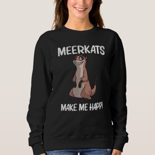 Cute Meerkat For Men Women Meerkat Mongoose Trui (Voorkant)