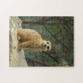 Cute Meerkat-foto Legpuzzel (Horizontaal)