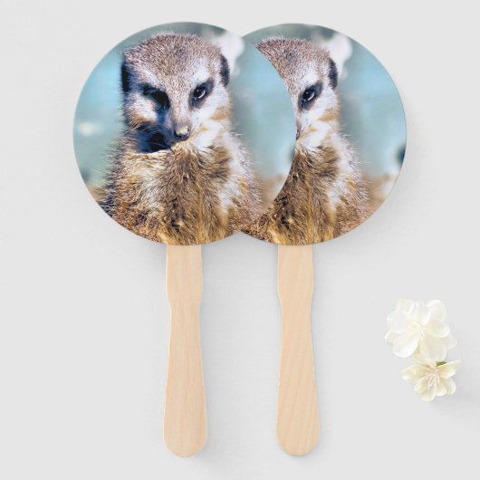 CUTE MEERKAT HANDWAAIER (Voorkant en achterkant)